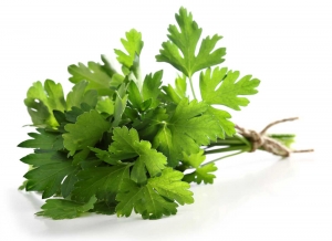 condiments for blood type parsley